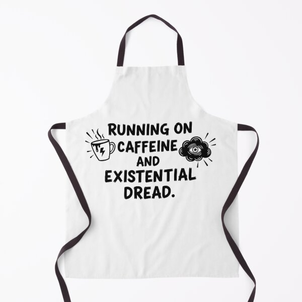Item preview, Running on Caffeine & Existential Dread, Existence, Exist, Running, Coffee, Caffeine designed and sold by TksProduction.