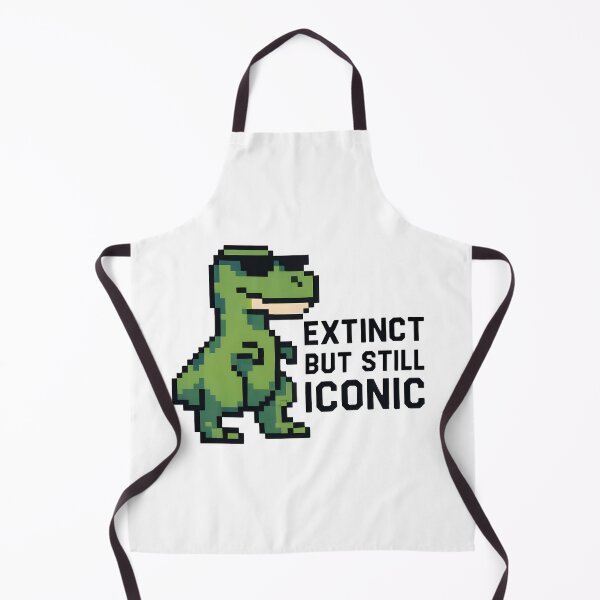 Item preview, Pixel Dinosaur with Sunglasses – Extinct but Still Iconic designed and sold by Geafixy.