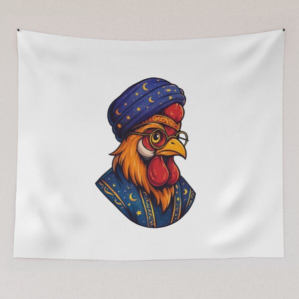 Item preview, Wise Rooster Head designed and sold by luckyyouth.