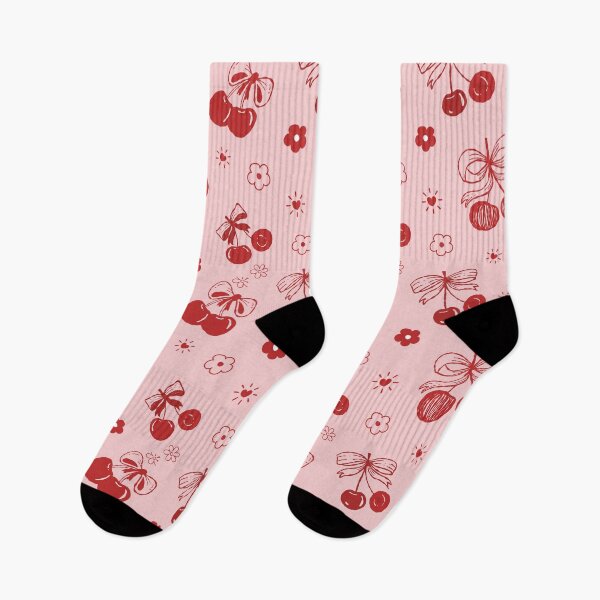 Item preview, Cherry Hearts (Pink Version) designed and sold by brozziedesigns.