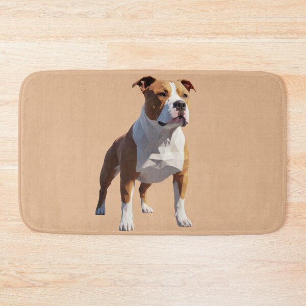 Item preview, American Pit Bull Terrier Low Poly Arte Fuerte designed and sold by bsbd-action.