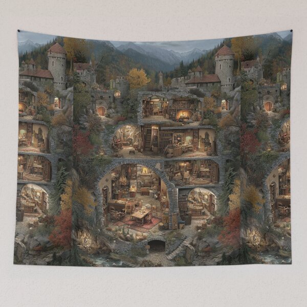 Item preview, Sanctuary of Knowledge in the Rock designed and sold by Piotrek0001.