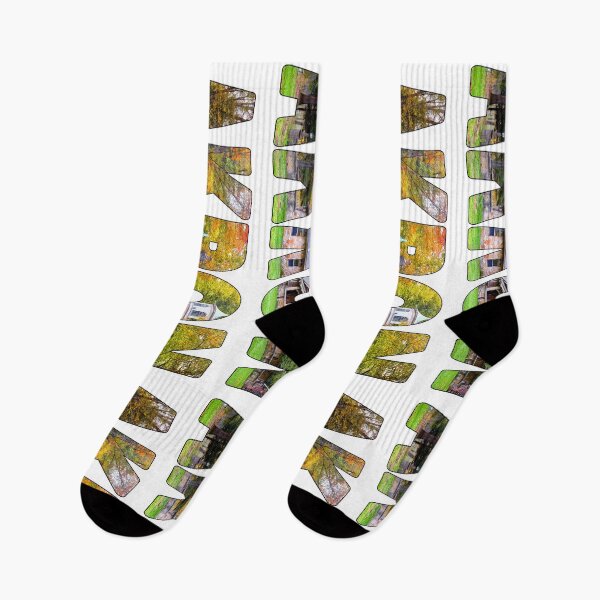 Item preview, AKRON - Ohio United States of America Fall Trees Historic designed and sold by Adam Gormley.