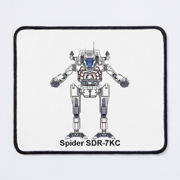 Item preview, Spider SDR-7KC (White) - Inner Sphere BattleMech designed and sold by DagleysDesigns.