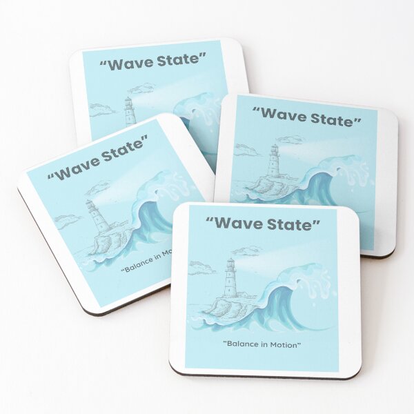 Item preview, Wave State – Balance in Motion designed and sold by FLOOVOStudio.