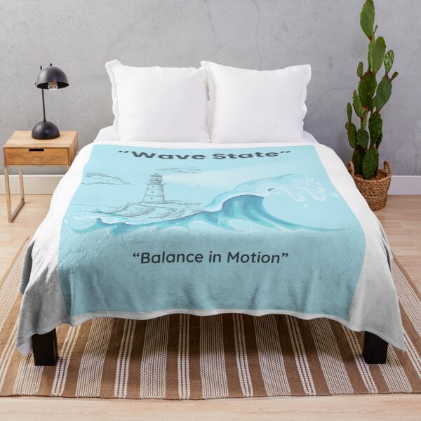 Item preview, Wave State – Balance in Motion designed and sold by FLOOVOStudio.