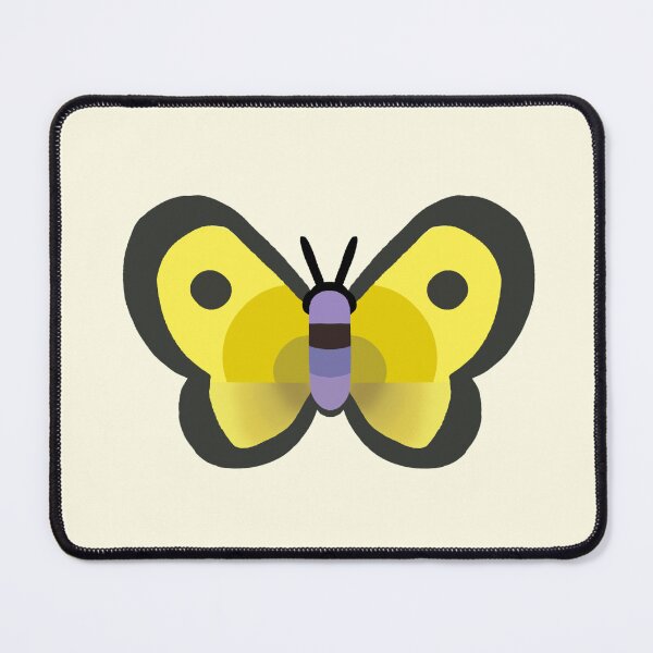 Item preview, Yellow Butterfly Sticker designed and sold by Art_By_Valentine1.