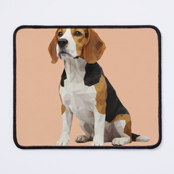 Item preview, Beagle Sentado Low Poly Arte Digital Poligonal designed and sold by bsbd-action.