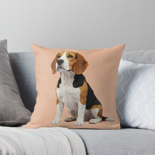 Item preview, Beagle Sentado Low Poly Arte Digital Poligonal designed and sold by bsbd-action.