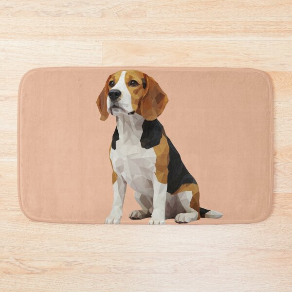 Item preview, Beagle Sentado Low Poly Arte Digital Poligonal designed and sold by bsbd-action.