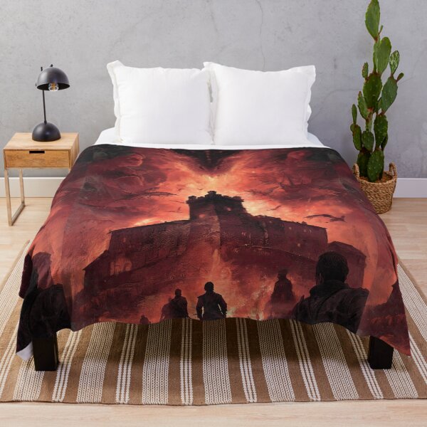 Item preview, Red Fury Over the Fortress designed and sold by Piotrek0001.