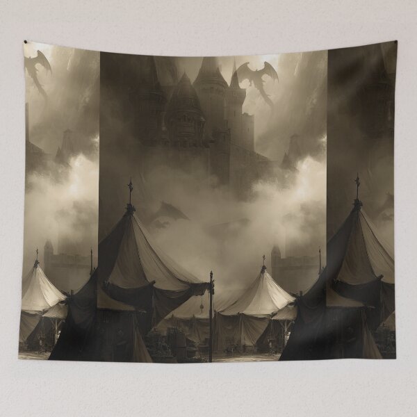 Item preview, Camp in the Mists of Oblivion designed and sold by Piotrek0001.