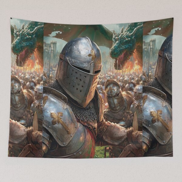 Item preview, The Knight's Final Stand designed and sold by Piotrek0001.