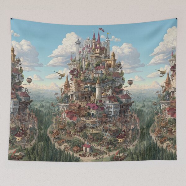 Item preview, The City on the Cloud designed and sold by Piotrek0001.
