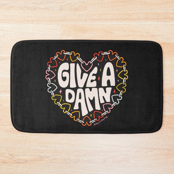 Item preview, Give A Damn designed and sold by doodlebymeg.