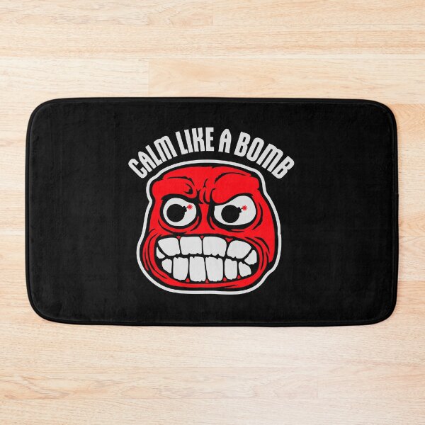 Item preview, Calm Like Bomb Paradox Irony Humor Explosive Intensity designed and sold by shirt-o-mat.