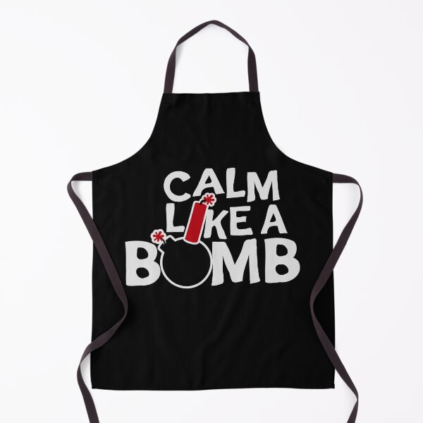 Item preview, Calm Like Bomb Paradox Irony Humor Explosive Intensity designed and sold by shirt-o-mat.