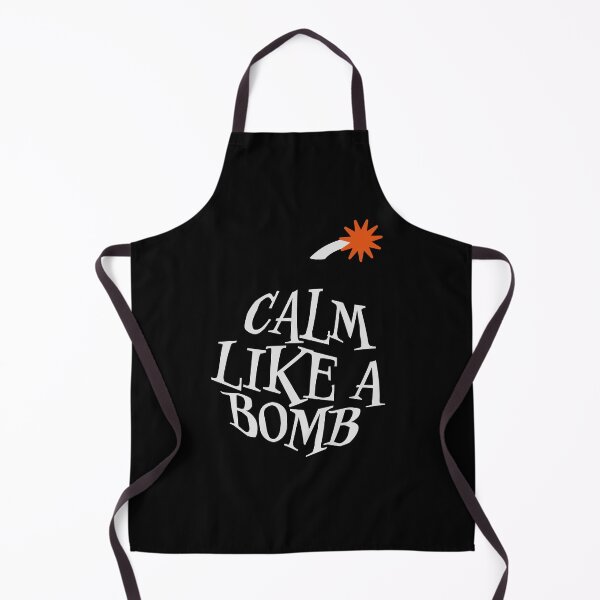 Item preview, Calm Like Bomb Paradox Irony Humor Explosive Intensity designed and sold by shirt-o-mat.
