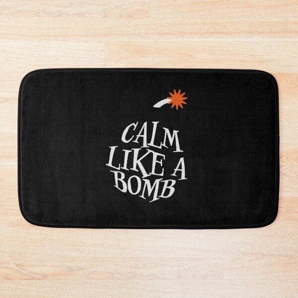 Item preview, Calm Like Bomb Paradox Irony Humor Explosive Intensity designed and sold by shirt-o-mat.