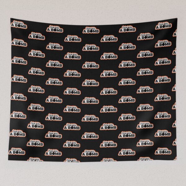 Item preview, Calm Like Bomb Paradox Irony Humor Explosive Intensity designed and sold by shirt-o-mat.