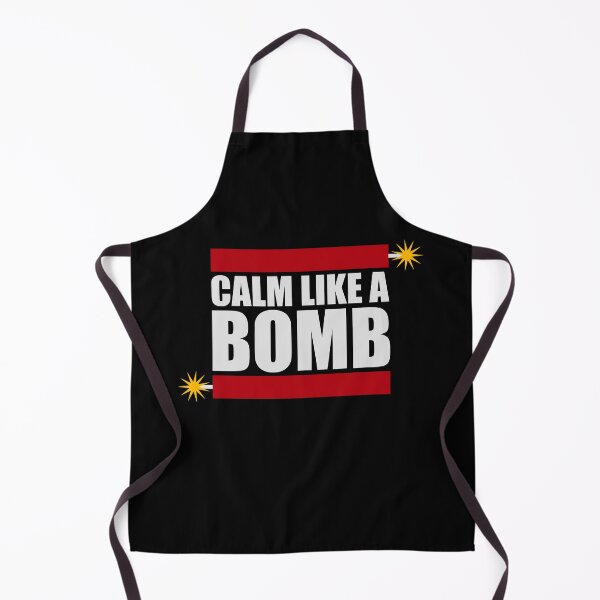 Item preview, Calm Like Bomb Paradox Irony Humor Explosive Intensity designed and sold by shirt-o-mat.