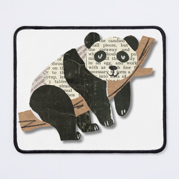 Item preview, Collage Paper Panda designed and sold by Khadigadesings.