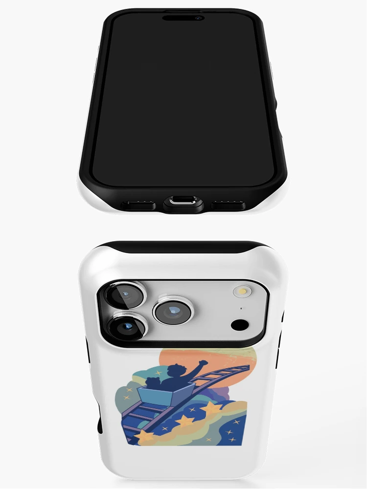 Thumbnail 3 of 4, iPhone Case, Moon Ride designed and sold by RigyIllustrates.