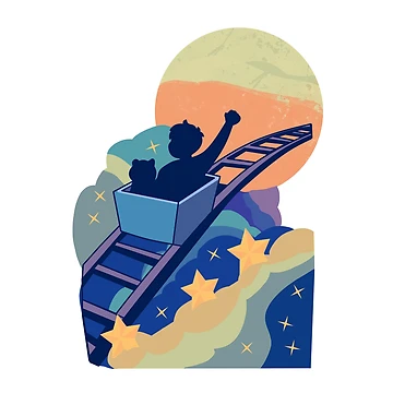 Artwork thumbnail, Moon Ride by RigyIllustrates