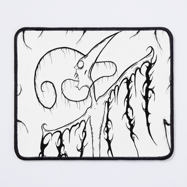 Item preview, Gothic Bat – Dark Screaming Creature Illustration designed and sold by gdzieiwin-art.