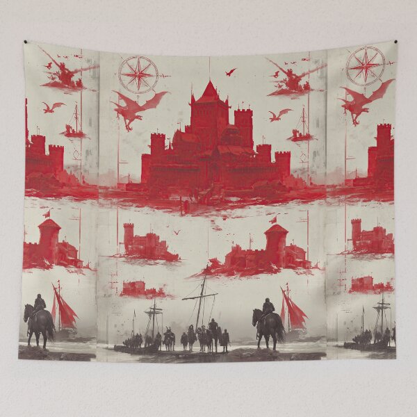 Item preview, Red Banner, Black Steed designed and sold by Piotrek0001.