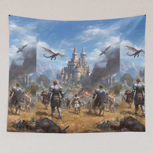 Item preview, Battle on the Burning Fields designed and sold by Piotrek0001.