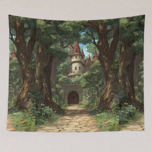 Item preview, The Tower in the Heart of the Forest designed and sold by Piotrek0001.