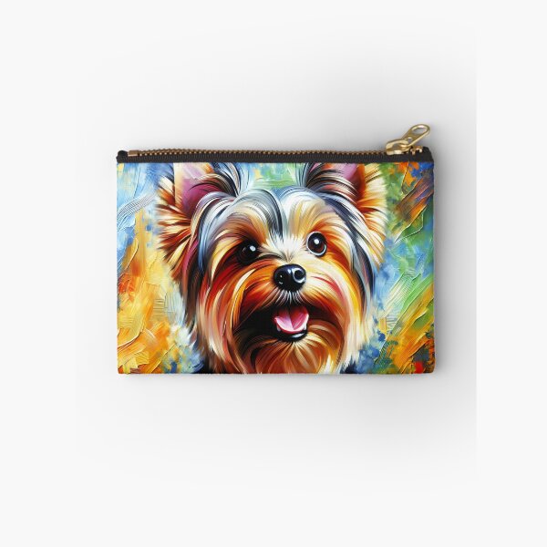 Item preview, Silky Terrier Dog Portrait Acrylic Art Print Pet Portrait Gift for Silky Lovers designed and sold by Puppy Puzzles Plus.