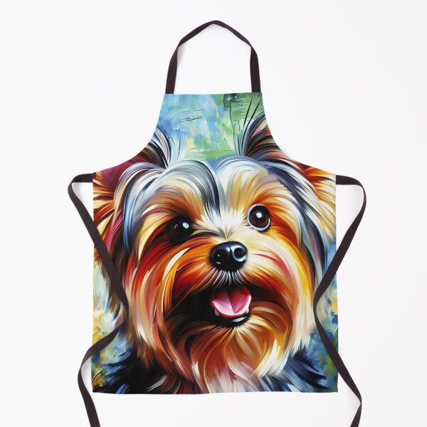 Item preview, Silky Terrier Dog Portrait Acrylic Art Print Pet Portrait Gift for Silky Lovers designed and sold by Puppy Puzzles Plus.
