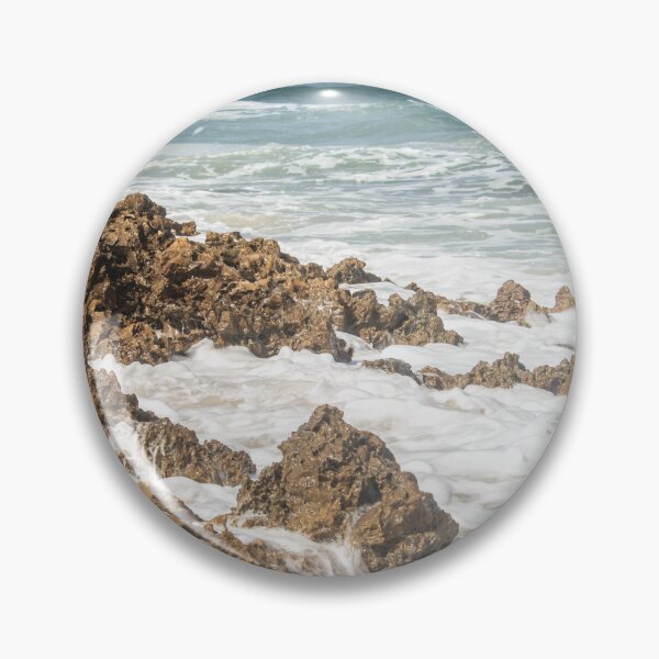 Item preview, waves crashing against the rocks on the beach 4 designed and sold by felipequeiroz.