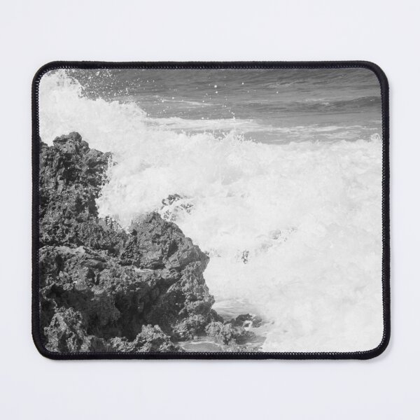 Item preview, waves crashing against the rocks on the beach 5 designed and sold by felipequeiroz.