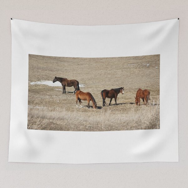 Item preview, Four Horses in Early Spring designed and sold by Vivar Photo.