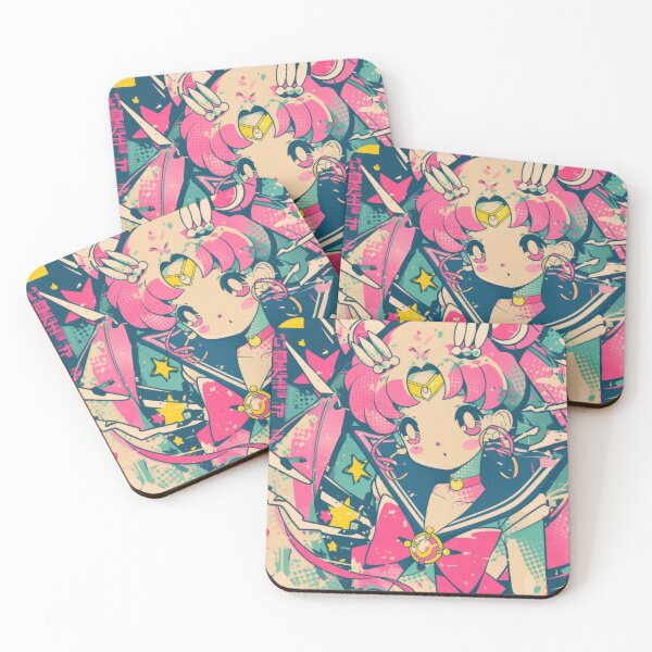 Item preview, Chibiusa Retro Halftone Poster  designed and sold by AnimeArsenalPrints.
