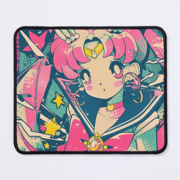Item preview, Chibiusa Retro Halftone Poster  designed and sold by AnimeArsenalPrints.