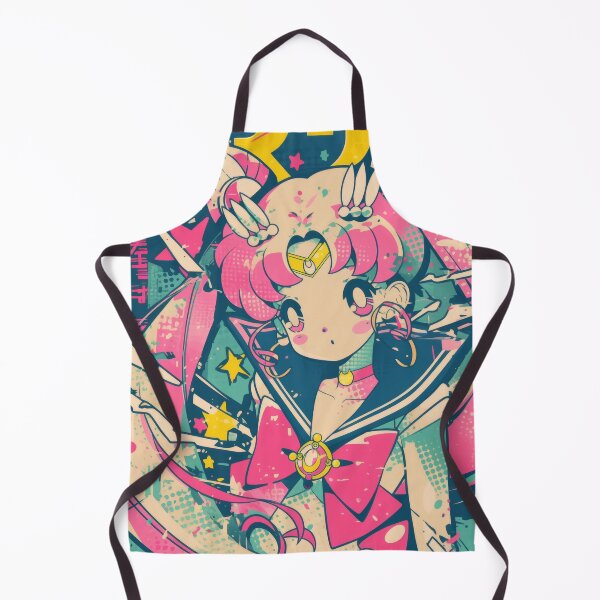 Item preview, Chibiusa Retro Halftone Poster  designed and sold by AnimeArsenalPrints.