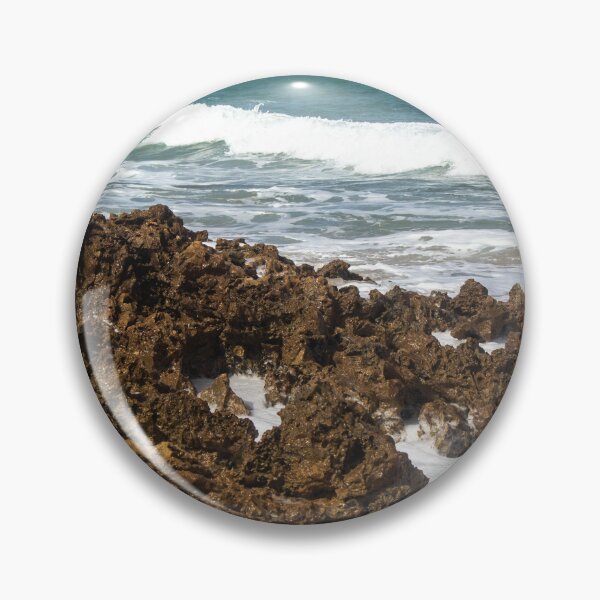 Item preview, waves crashing against the rocks on the beach 6 designed and sold by felipequeiroz.