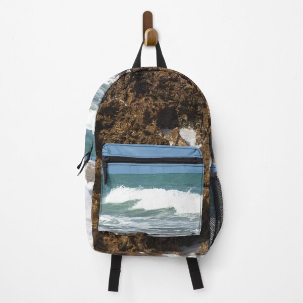 Item preview, waves crashing against the rocks on the beach 6 designed and sold by felipequeiroz.