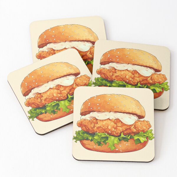 Item preview, Chicken Burger designed and sold by sakurashorty.