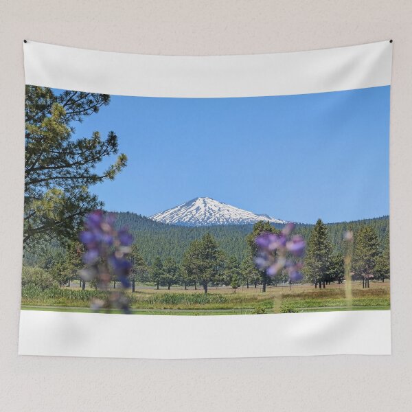 Item preview, Mt Bachelor with Flowers designed and sold by GJWPhotos.