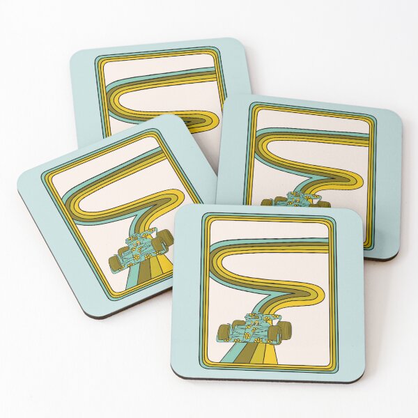 Item preview, Retro Race Car in Green designed and sold by doodlebymeg.