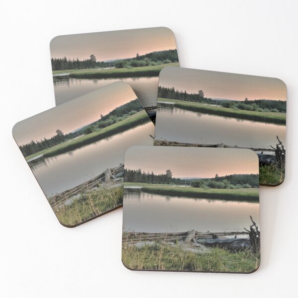 Item preview, The Deschutes at Dusk designed and sold by GJWPhotos.