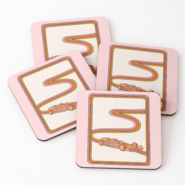 Item preview, Retro Race Car in Pink designed and sold by doodlebymeg.