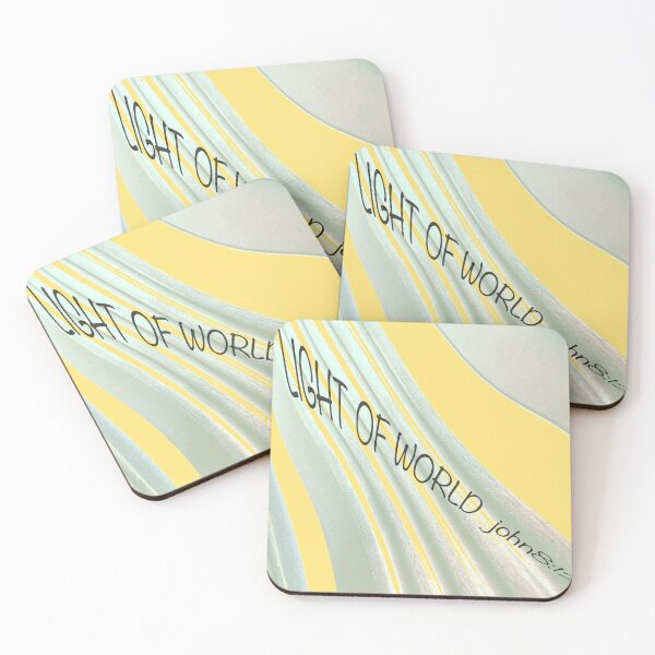 Item preview, Light of World John 8 Bible Text Faith designed and sold by MYTOPSHELF.