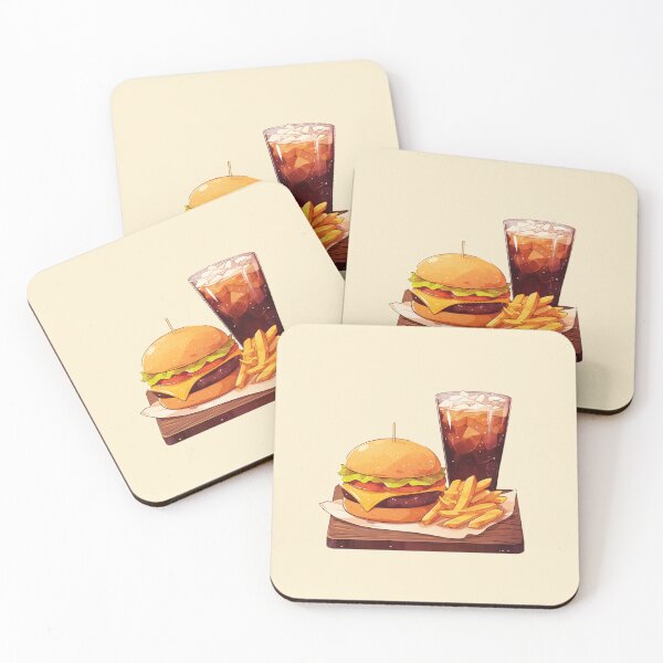 Item preview, Burger Meal Deal designed and sold by sakurashorty.