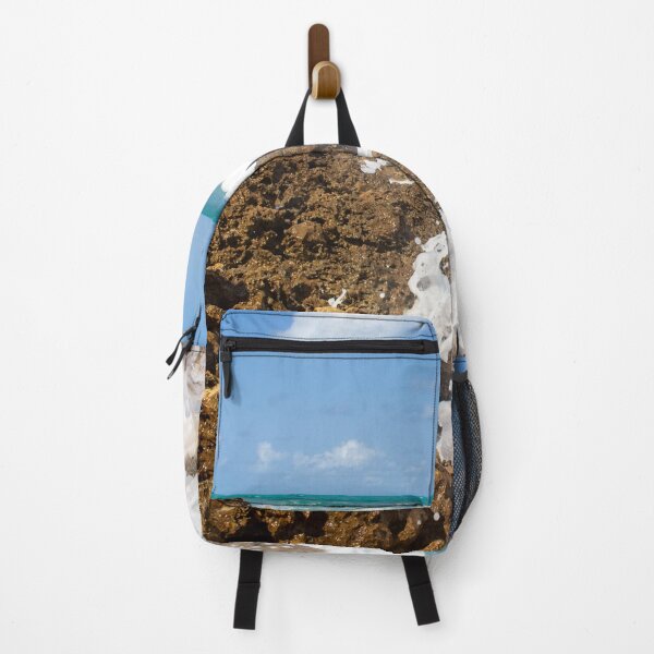 Item preview, waves crashing against the rocks on the beach 9 designed and sold by felipequeiroz.